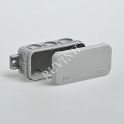 Тусо коробка распаячная для о/п 43*80*35мм IP54 серая 67091