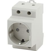 Розетка на DIN рейку ЭРА PRO MRD10-16-E 16А с заземлением