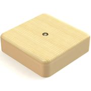 GE41211-11 Расп. кор. для о/п 75х75х20мм IP40 сосна (100шт)