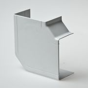 ПВР-100*60 и 100*40 Угол плоский белый Рувинил