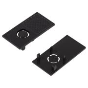 TRM-S20-EC-B Заглушка торцевая для накладного шинопровода 90х55х30мм черный ЭРА