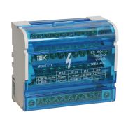 IEK Шины на DIN-рейку в корпусе (кросс-модуль) ШНК 4х11 3L+PEN