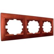LEZARD С/П вишня рамка 3-ая горизонтальная 701-0601-148