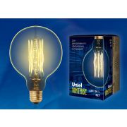 UNIEL IL-V-G125-60/GOLDEN/E27 VW01 Лампа накаливания Vintage шар UL-00000480