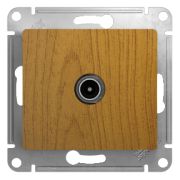 SE Glossa Дерево Дуб Розетка TV проходная 4DB GSL000592