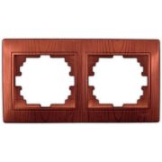 LEZARD С/П вишня рамка 2-ая горизонтальная 701-0601-147