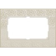 Рамка для двойной розетки FLOCK WL05-Frame-01-DBL-ivory слоновая кость***