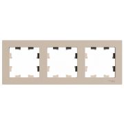 Systeme Electric AtlasDesign Песочный Рамка 3-ая, универсальная