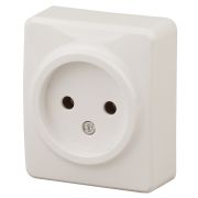 ЭРА Эксперт Розетка 1-ая б/з 16А ОУ сл.кость IP20 11-2201-02