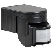IEK Датчик движения ДД-012 1100Вт 180град 12м IP44 черный LDD10-012-1100-002