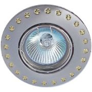 ODELIA 510126 светильник поворотный MR16 сатиновый никель/никель