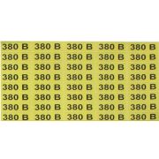 Символ «380В» 40мм*20мм