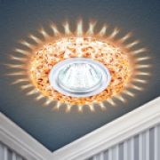 ЭРА DK LD4 TEA/WH Светильник декор c белой светодиодной подсветкой, чай Б0019206