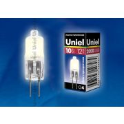 Uniel Капсульная галогенная лампа G4 10W 12V прозрачная