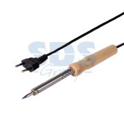 Паяльник ПД 220В 65Вт деревянная ручка (блистер) PROCONNECT 12-0176-4