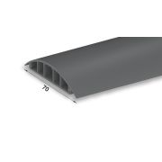 Кабель-канал напольный «Идеал» 70мм 2,2м Серый ККН70 006