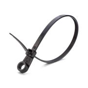 Кабельные стяжки с монтажным отверстием под винт КСО 5*220 черный 80534