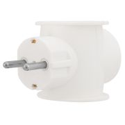 REXANT Тройник электрический  белый 11-1080