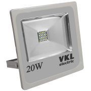 Прожектор светодиодный 20Вт 6500K IP65 плоский SLIM VKL