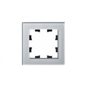 Systeme Electric AtlasDesign Nature Стекло алюминий Рамка 1-ая