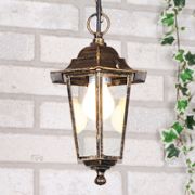 Уличный светильник NX9701 3Н черное золото 60W (4105) (остатки)