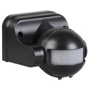 IEK Датчик движения ДД-009 1100Вт 180град 12м IP44 черный (LX-39) LDD10-009-1100-002