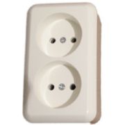 Elso Cont Бел Розетка 2-ая без/з 395904