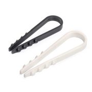 Дюбель-хомут круглый ДХ 11-18 белый (100шт) Fortisflex 56867