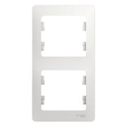 SE Glossa Белый Рамка 2-я, вертикальная GSL000106