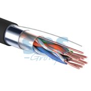 PROconnect Кабель F/UTP Медь категория 5e, PE, 4PR, 24AWG, внешний черный 305 м 01-0154