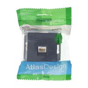 Systeme Electric AtlasDesign Грифель Розетка компьютерная RJ45, механизм
