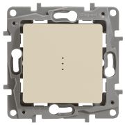 Legrand Etika Слоновая кость Переключатель 1-кл. с подсветкой, 10А, авт. клем 672315
