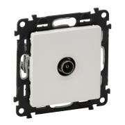 Legrand Valena LIFE DIY Бел Розетка TV проходная 1,5дБ/14дБ 0-2400 МГц.