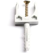 Клипса+дюбель с винтом d25 ДКС 51325