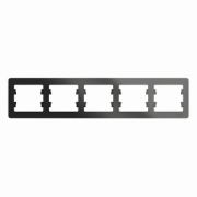 SE Glossa Антрацит Рамка 5-я, горизонтальная, GSL000705