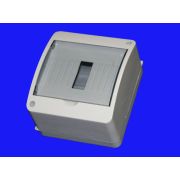 Щиток Тусо о/п на 6 мод. белый с вертикальной дверцей. 125х140х85мм 68306