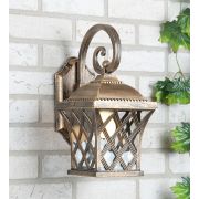 Светильник уличный настенный Cassiopeya D черное золото