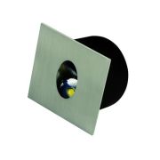 HL957L Лестничный светильник квадрат 1*3W мат хром  4000К 220-240V 079-001-0003