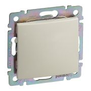 Legrand Valena Крем Выключатель кнопочный 1-клавишный