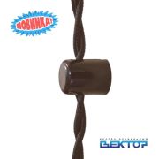 Держатель для провода Вектор №1 коричневый