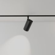 TRM20-6-7W3K-B Магнитный трековый светильник 7Вт, 550Лм, 3000К, 48В, 118х49х150мм черный ЭРА