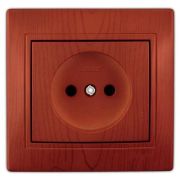 LEZARD С/П вишня розетка 1-ая б/з 701-0601-121