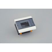 Щиток Тусо c/п ГСК на 4 модуля с прозрачной дверцей 140х112х70мм 68224