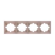 LEZARD С/П Рамка 4-ая горизонтальная б/вст крем 701-0300-149