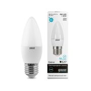 Лампа Gauss LED Elementary Свеча 6W E27 450lm 4100K 33226
