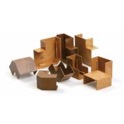 Угол плоский 40х20 мм светлое дерево MALPRO 14020-8802