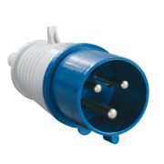 IEK Вилка 023 2Р+РЕ 32А 220В IP44 PSR01-032-3