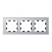 Systeme Electric AtlasDesign Nature Стекло алюминий Рамка 3-ая