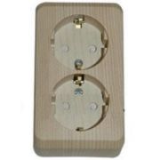 Этюд Дача Сосна Розетка 2-ая с/з со шторками наружная PA16-008D