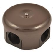 Распределительная коробка 110мм керамика коричневая Лизетта Bironi B1-522-02 снят